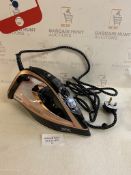 Tefal Ultimate Pure Steam Iron, FV9845 / Black and Rose Gold RRP £124.99