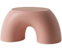 EasyChic Rinbow Pink Kids Stool Round Edge Child Seat RRP £19.99