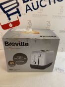 Breville Edge Collection 2-Slice Toaster Brushed Stainless Steel RRP £39.99