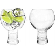 Ginsanity 19oz/ 540ml Balloon Cocktail Glasses, Set of 6 RRP £39