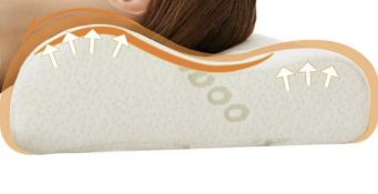 Cozy BoSpin Memory Foam Pillow Cervical Massage Neck Pillow RRP £23.99