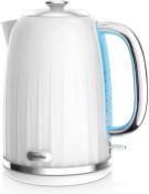 Breville Impressions Electric Kettle, 1.7 Litre, 3 KW Fast Boil, White RRP £35.99