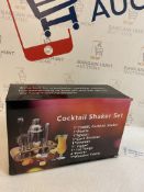 AyaoQiang Cocktail Making Set Stainless Steel Shaker Set RRP £26.99