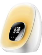 Groov-e Light Curve Touch Control FM Radio Alarm Clock RRP £24.99
