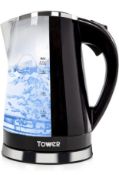 Tower T10012 LED Colour Changing Kettle RRP £21.99