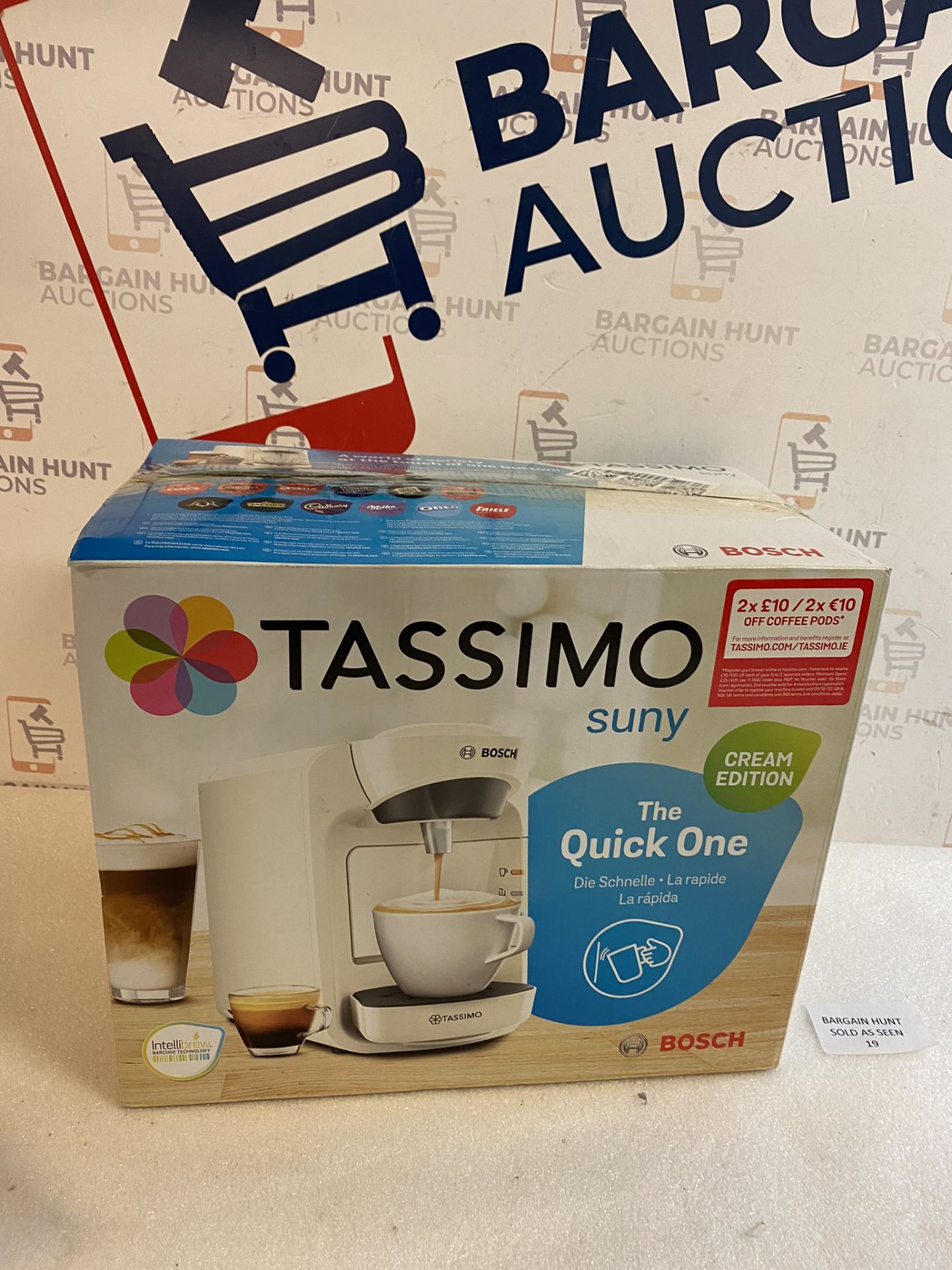 Bosch Tassimo Suny Special Edition Coffee Machine RRP £29.99