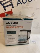 COSORI Electric Glass Kettle, 3000W 1.5L with Blue LED RRP £34.99