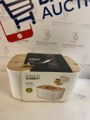 RRP £50 Joseph Joseph Bread Bin with Removable Bamboo Chopping Board Lid