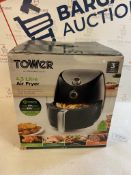 RRP £89.99 Tower T17021RG Family Size Air Fryer with Rapid Air Circulation 4.3L