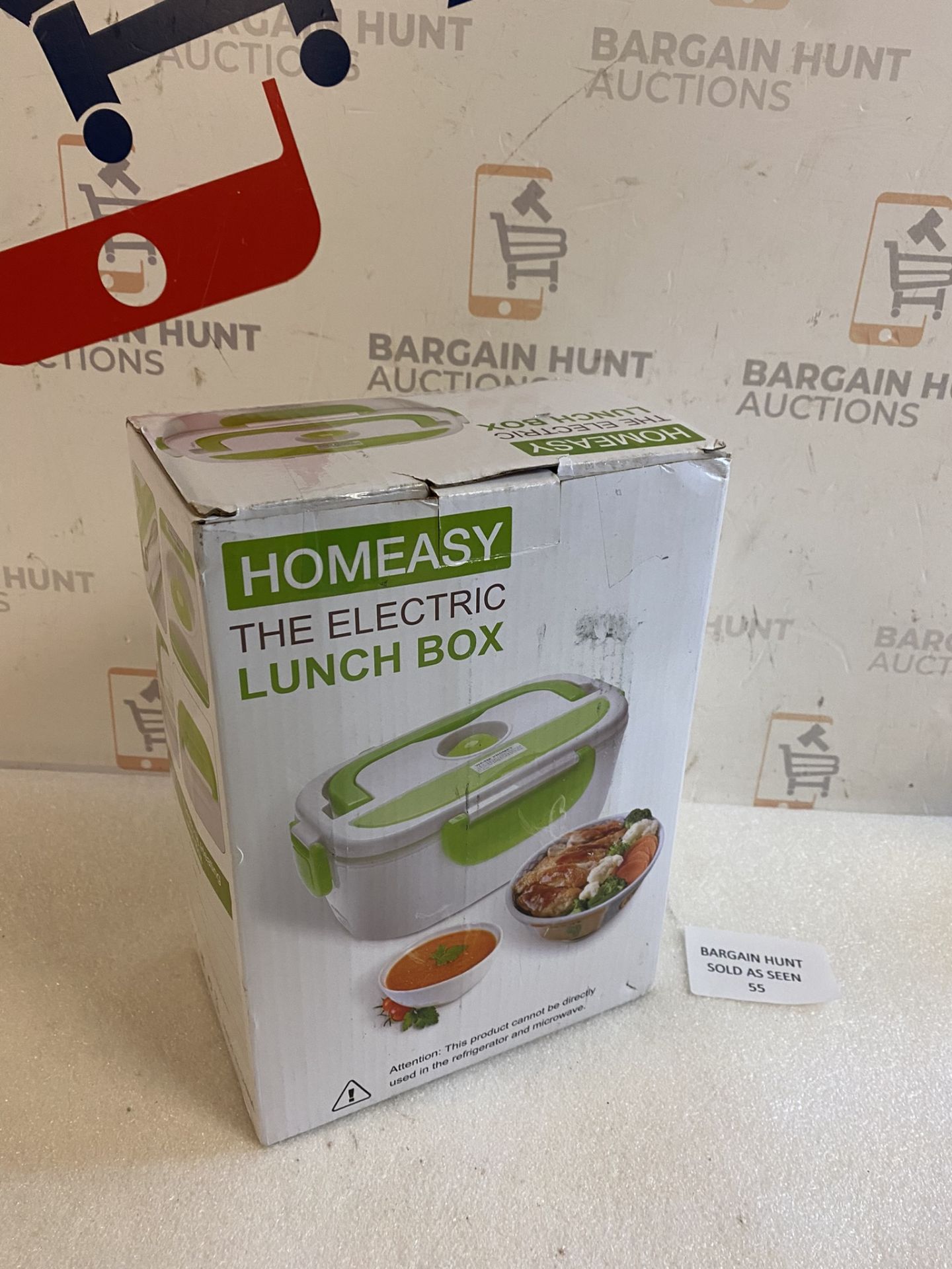 Homeasy Electric Lunch Box 2-in-1 Food Heater Warmer RRP £21.99
