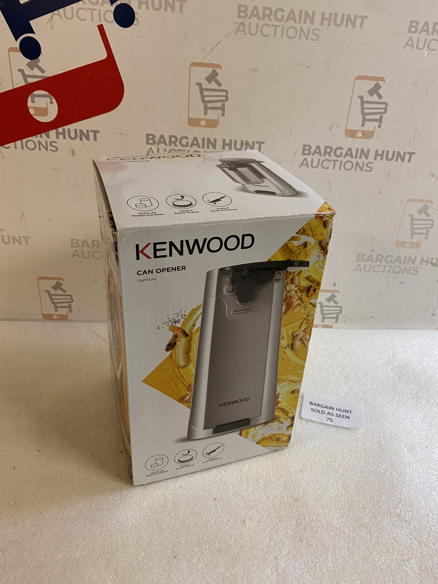 Kenwood CAP70.AO 3-In-1 Can Opener Silver RRP £24,99