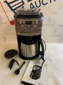 RRP £200 Cuisinart Grind & Brew Plus Bean to Cup Coffee Maker DGB900BCU (no power/ damaged)