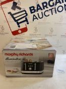 Morphy Richards 248020 Illumination 4-Slice Toaster RRP £59.99
