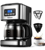 Yabano Coffee Maker Filter Coffee Machine with Timer RRP £39.99