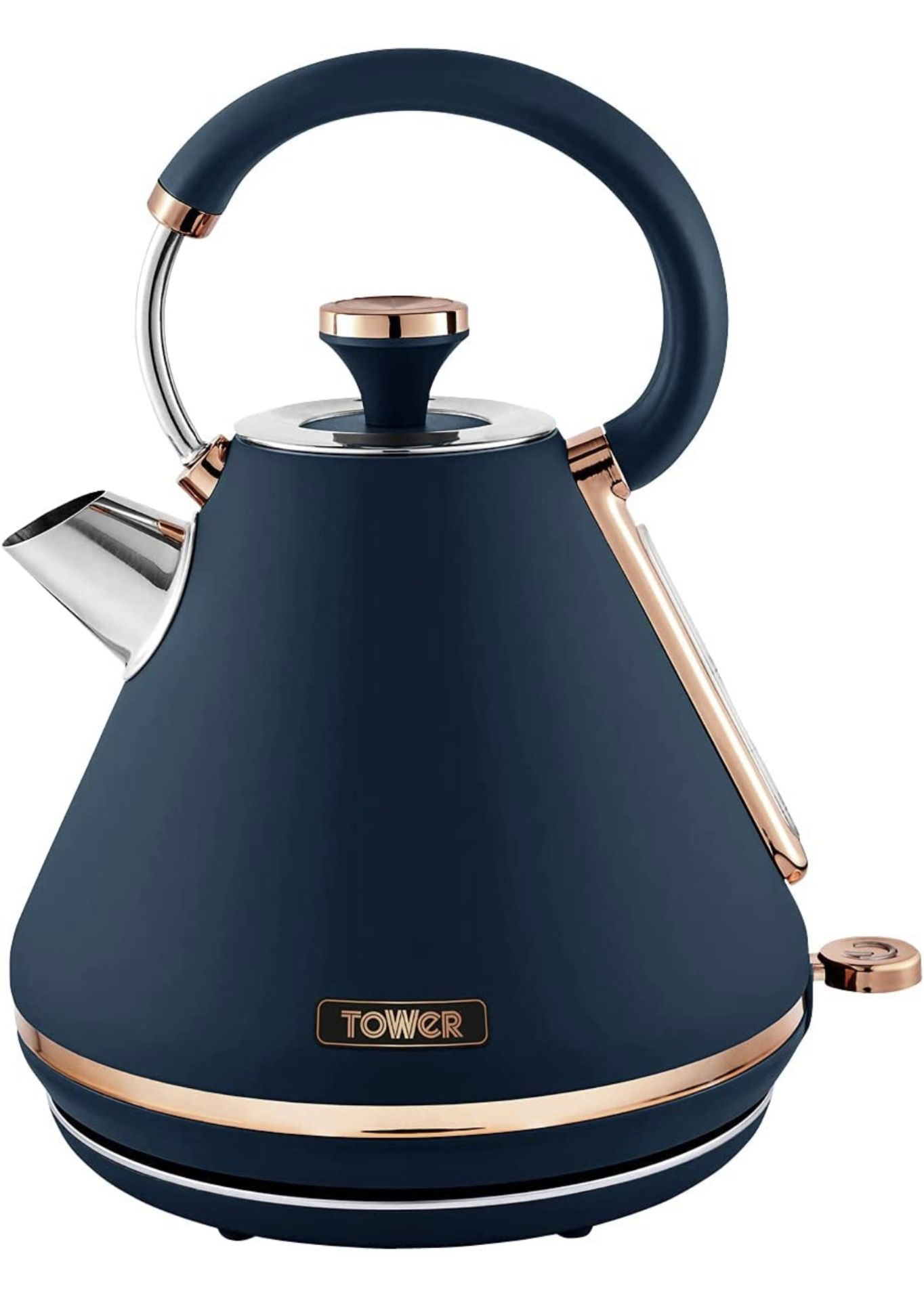 Tower T10044MNB Cavaletto Pyramid Kettle with Fast Boil RRP £39.99