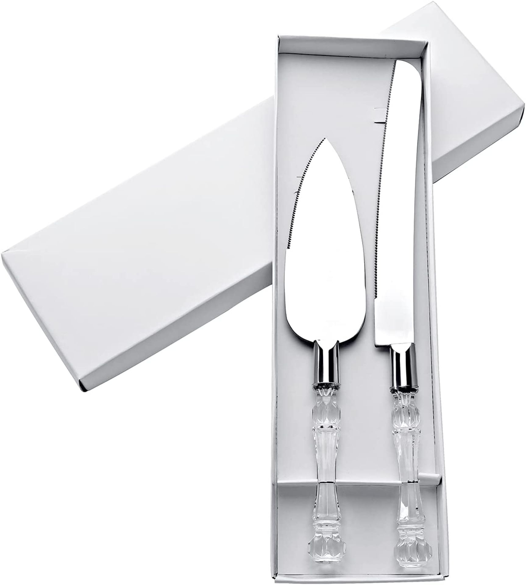 Wedding Cake Knife and Server Gift Set