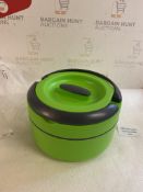 Portable Lunch Box Insulated Food Container Large (1.8Ltr)- Green