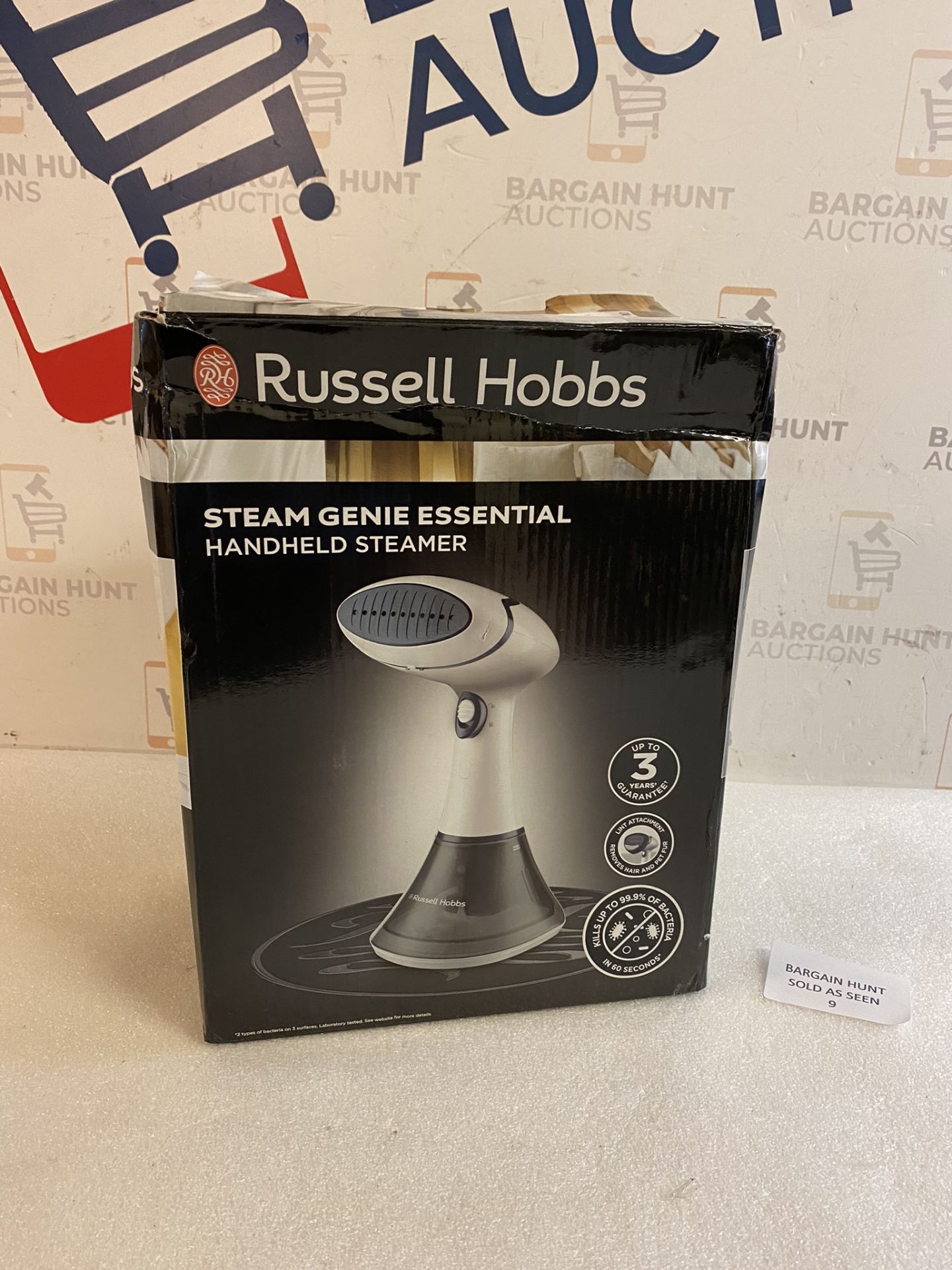 Russell Hobbs 25591 Steam Genie Essential Handheld Steamer RRP £30.99
