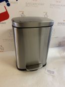 Amazon Basics Trash Can Pedal Bin, 12L