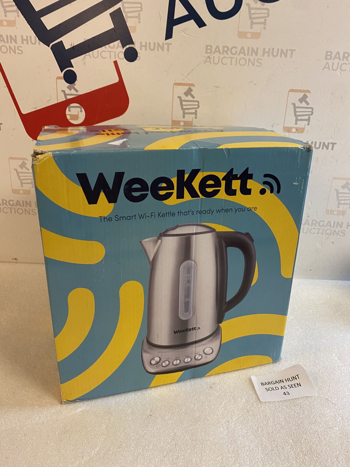 RRP £94.99 Smart Kettle by WEEKETT - App Control, Compatible with Alexa, Google Home and Siri