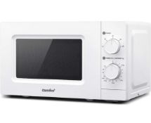 RRP £60.99 Comfee' 700W 20L Microwave Oven with 5 Cooking Power Levels