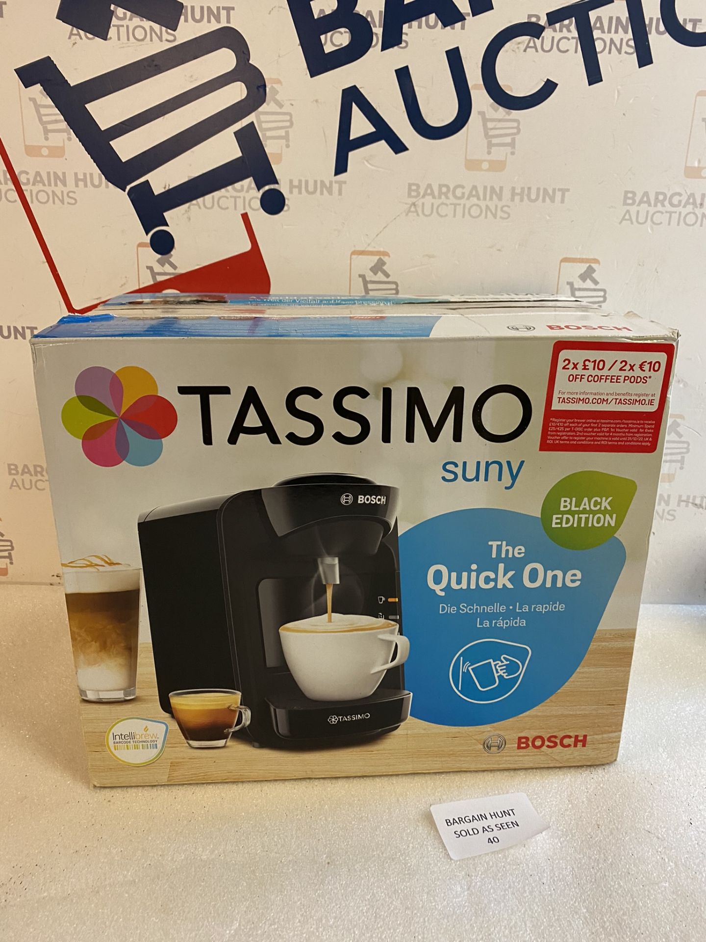 Bosch Tassimo Suny Special Edition Coffee Machine RRP £29.99