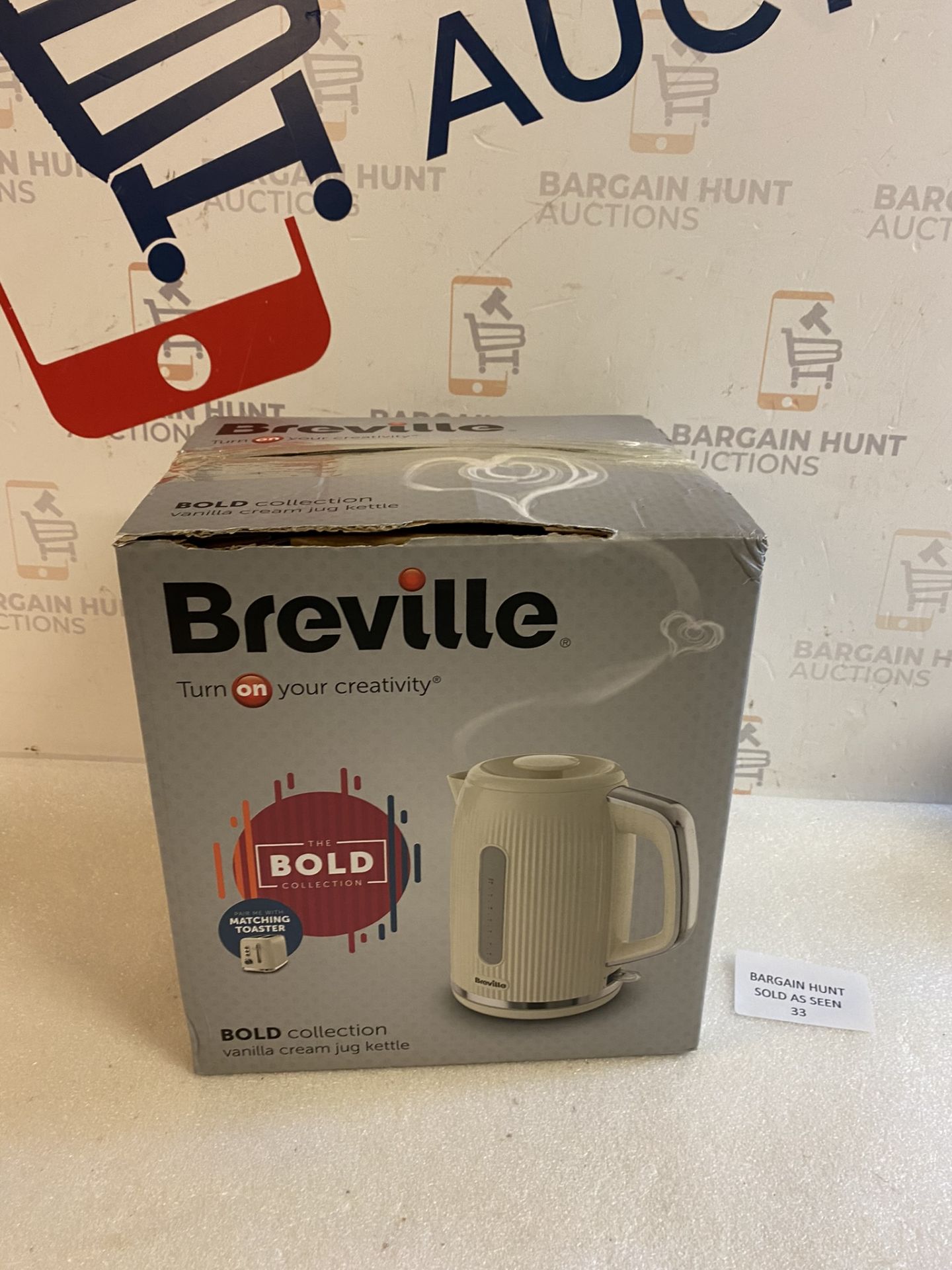 Breville Bold Vanilla Cream Electric Kettle RRP £24.99