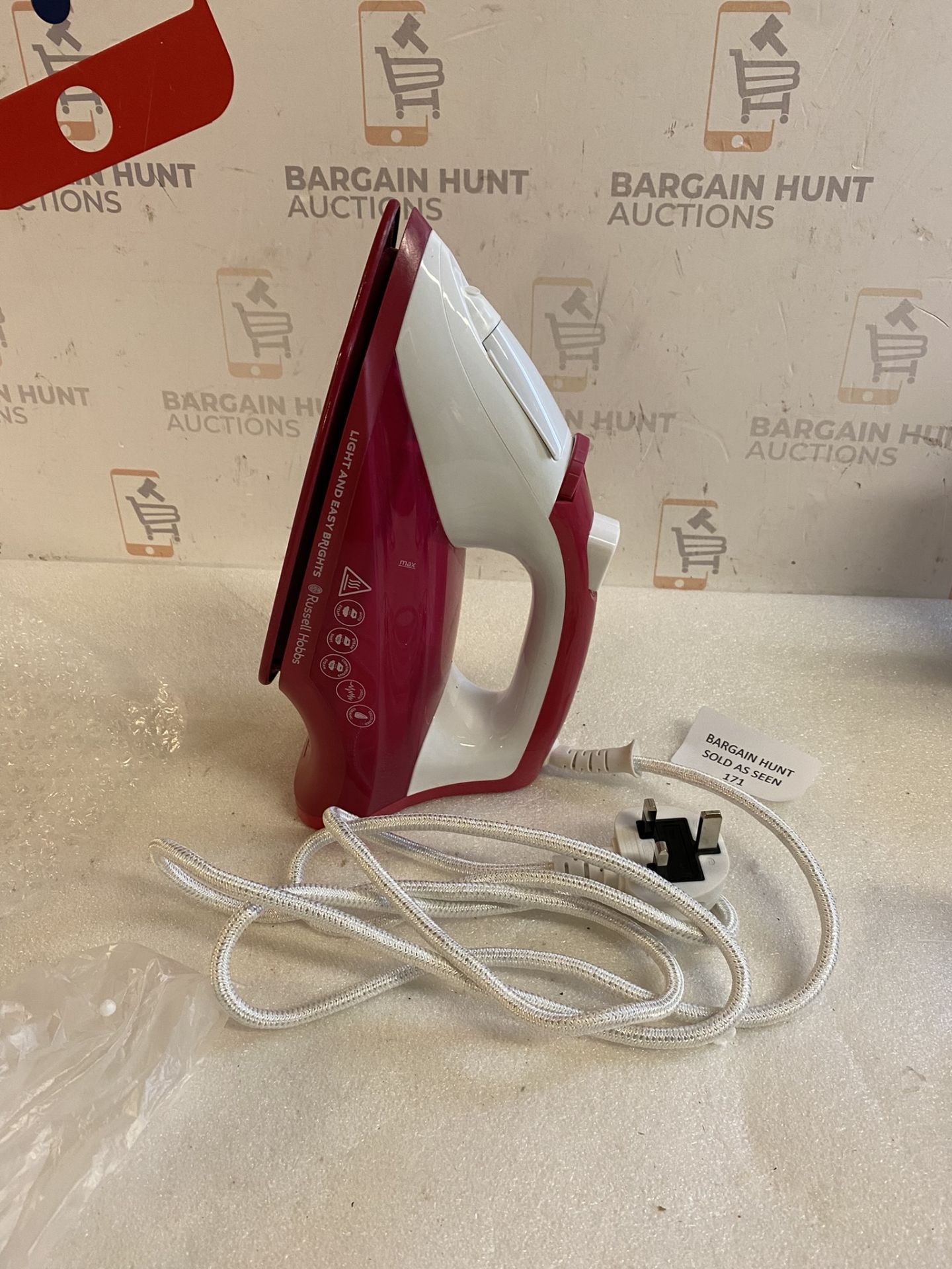 Russell Hobbs 26480 Light and Easy Brights Steam Iron RRP £23.99