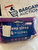 Silentnight Deep Sleep 4 Pillows