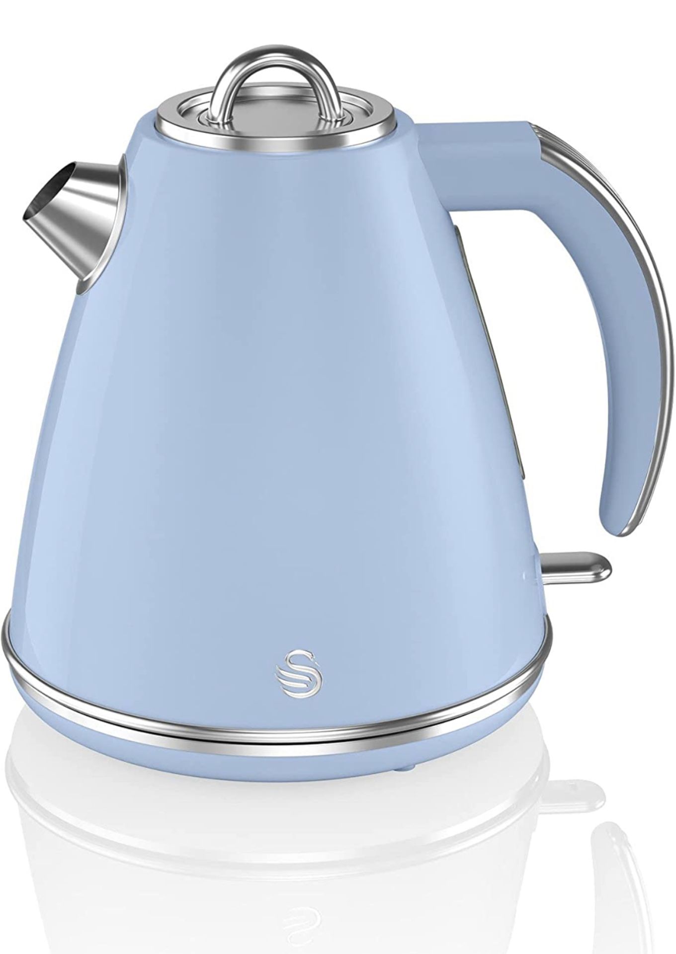 Swan Retro 1.5 Litre Jug Kettle Blue RRP £37.99