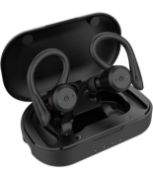 RRP £25.99 Apekx True Wireless Earbuds with Charging Case Premium Sound Built-In Mic