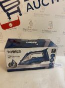 Tower T22008BLG CeraGlide Cordless Steam Iron with ceramic Soleplate RRP £30