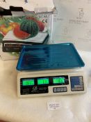 RRP £79.99 Ilinker Electronic Price Computing Scale 88lb/40kg Digital Commercial Scale