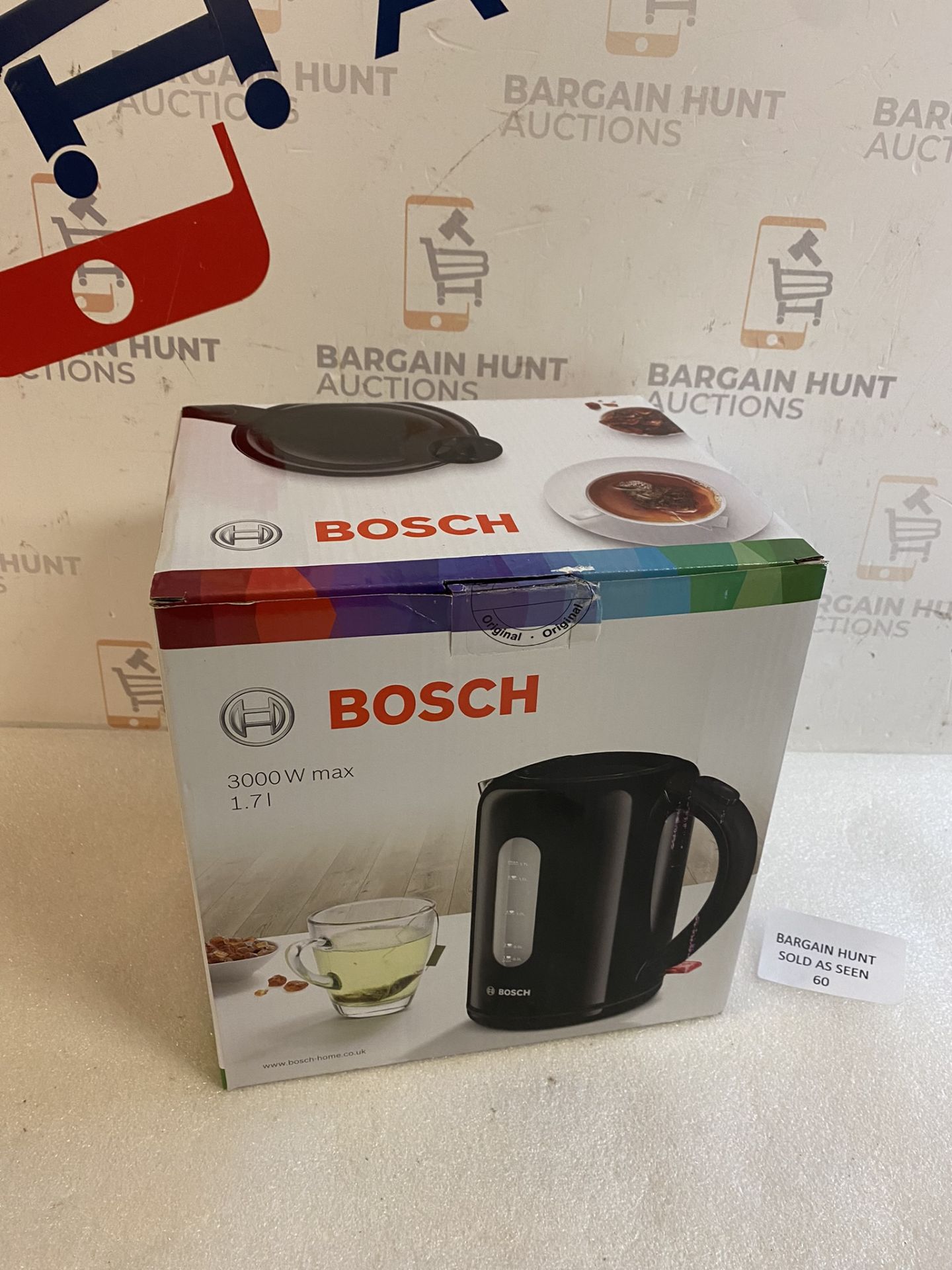 Bosch Village TWK76033GB Cordless Kettle 1.7 Litre RRP £29.99