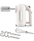 Dualit Hand Mixer 89303 Canvas White Mixer RRP £58.99