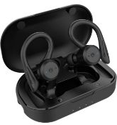 RRP £25.99 Apekx True Wireless Earbuds with Charging Case Premium Sound Built-In Mic