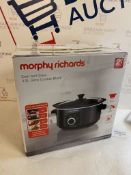 RRP £44.99 Morphy Richards Slow Cooker Sear and Stew 460012 3.5L Slowcooker