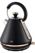 Tower T10044RG Cavaletto Pyramid Kettle with Fast Boil RRP £41.99