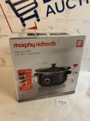 RRP £42.99 Morphy Richards 460012 Slow Cooker Sear and Stew 3.5L Slowcooker