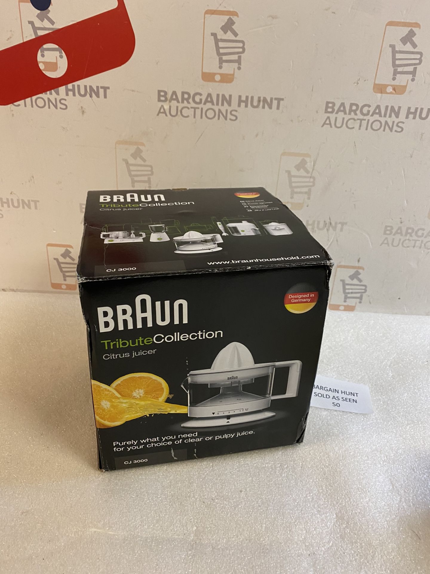 Braun CJ3000 Electric Citrus Press RRP £24.99 - Image 2 of 2