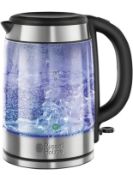 Russell Hobbs 21600-10 Illuminating Glass Kettle RRP £54.99