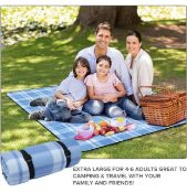 RRP £19.99 SAMEBOO Picnic Blanket Waterproof Extra Large Picnic Rug Foldable Picnic Mat