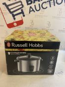 Russell Hobbs 19750 Rice Cooker and Steamer, 1.8L Silver RRP £32.99