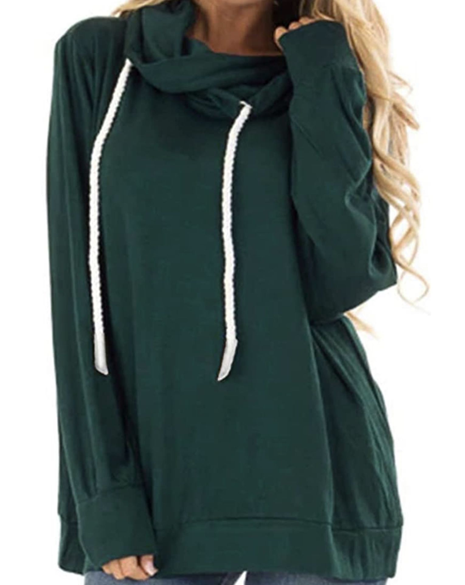 RRP £22.99 Women's Casual Long Sleeve Tie Dye Hoodie Sweatshirt Top, XL