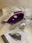 Russell Hobbs Supreme Steam Traditional Iron 23060, 2400 W, Purple/White RRP £22.99