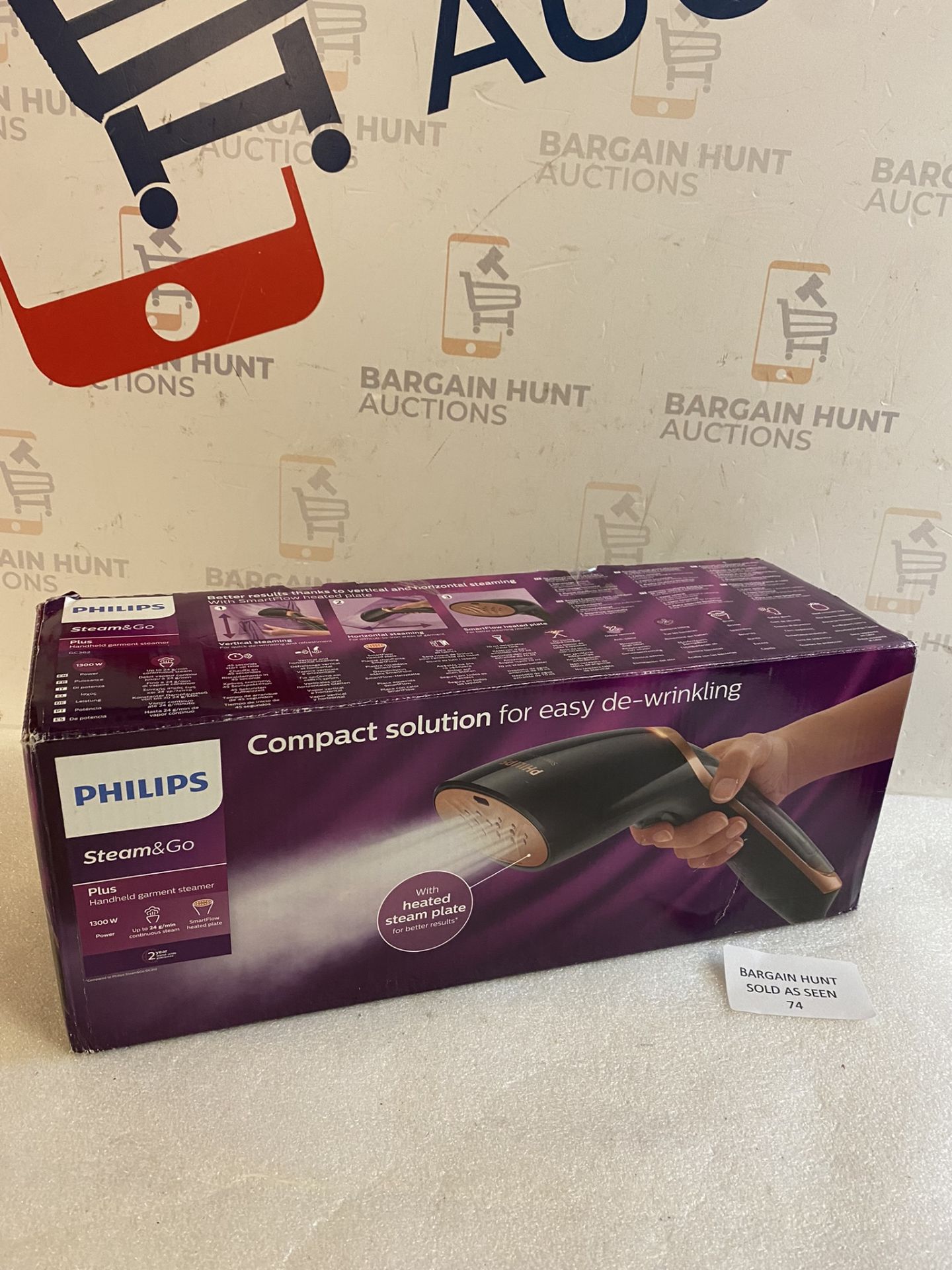 Philips Steam and Go Plus Handheld Garment Steamer RRP £74.99