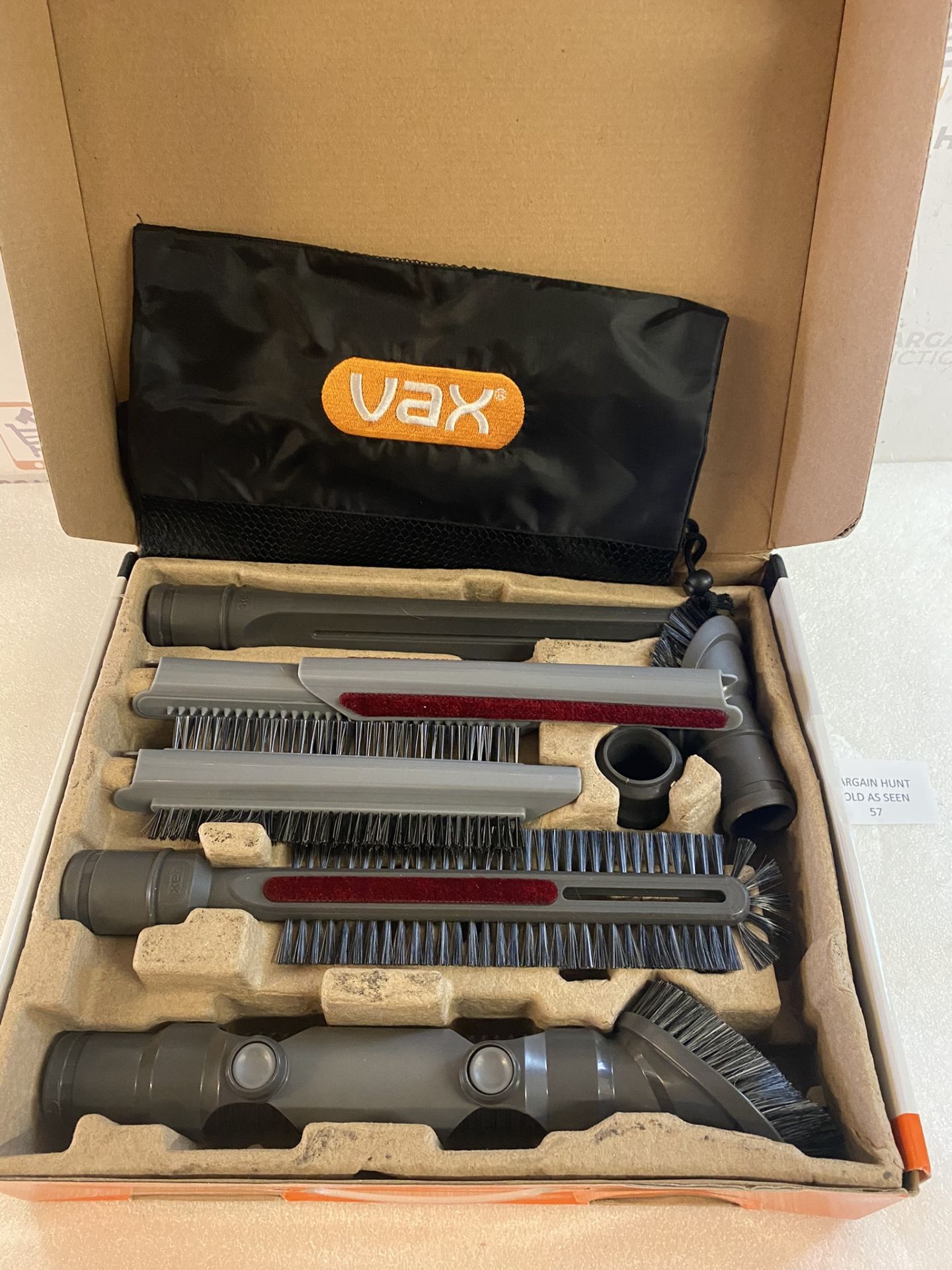 RRP £34.99 Vax 1-1-133326-00 Genuine New Type 2 Pro Cleaning Kit, Grey - Image 2 of 2