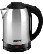 Geepas Stainless Steel Cordless Electric Kettle