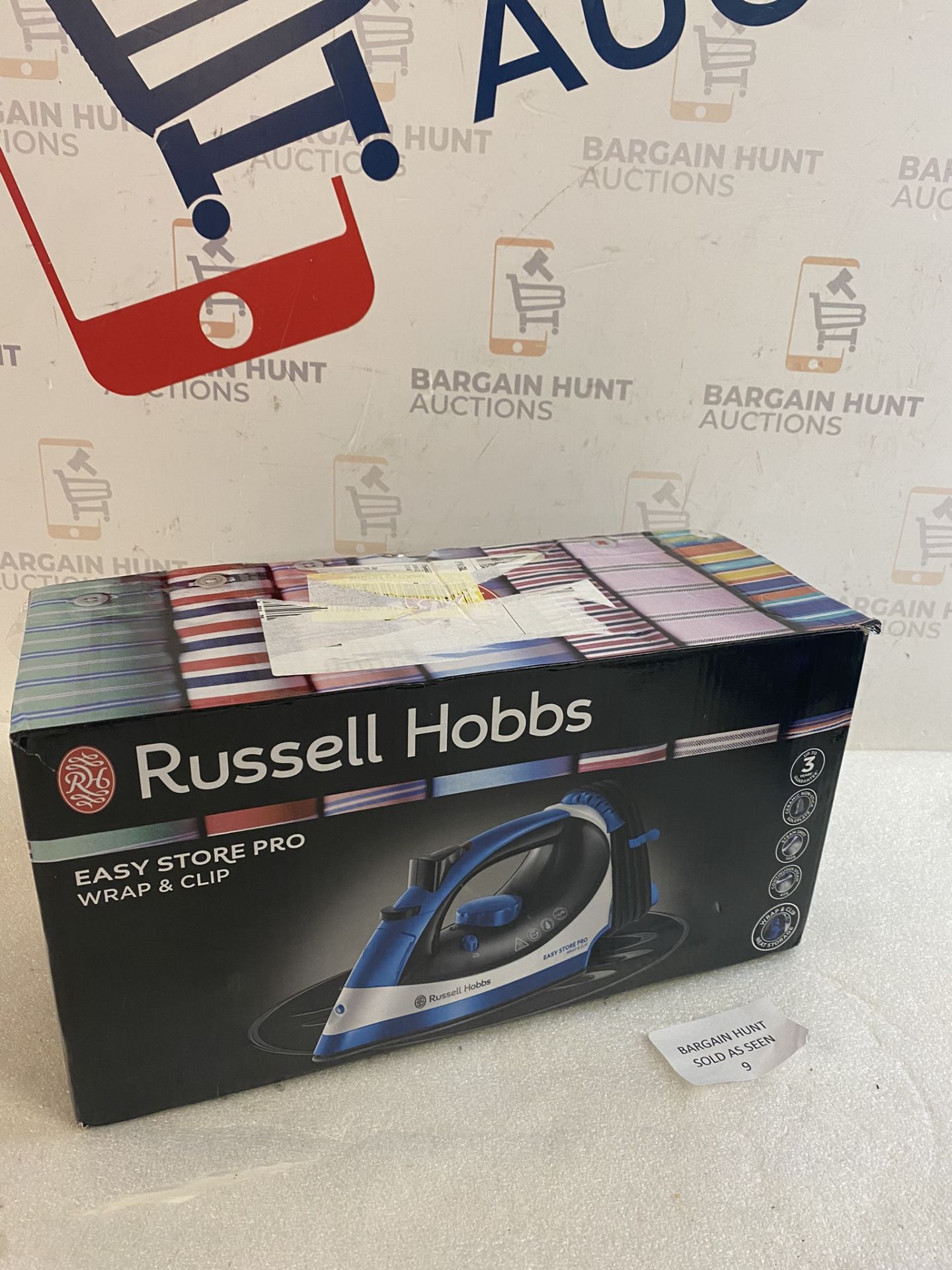 Russell Hobbs 23770 Easy Store Wrap & Clip Handheld Steam Iron RRP £29.99