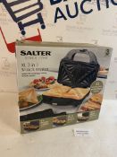 Salter EK2143 Deep Fill 3-In-1 Snack Maker RRP £32.99